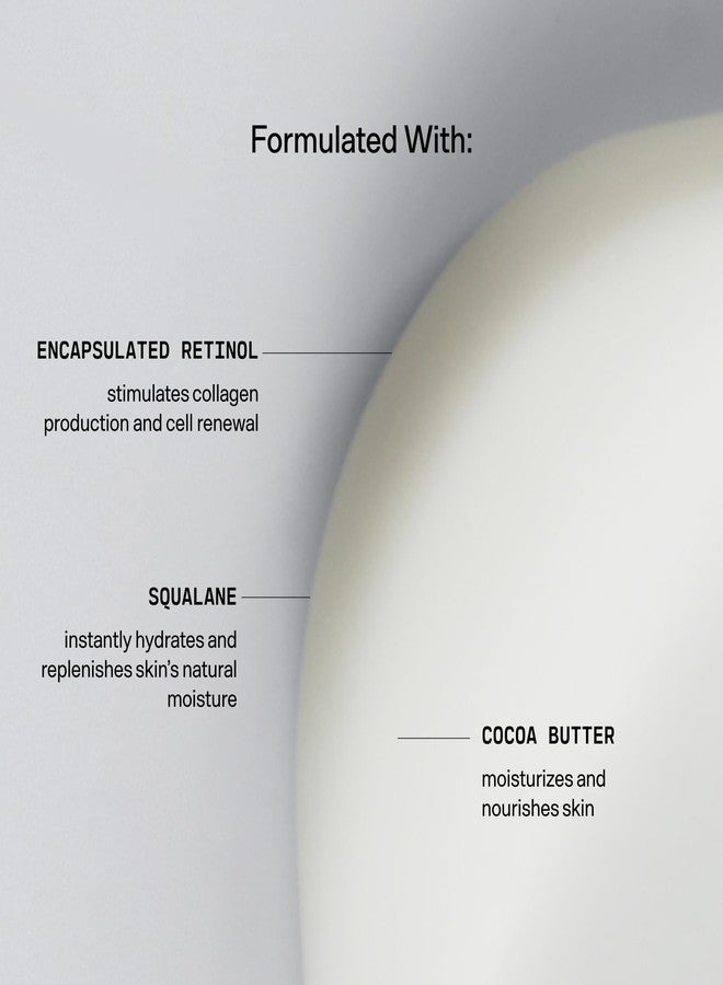 Versed Press Restart Retinol Body Lotion - Cocoa Butter + Squalane Moisturizer for Dry Skin - Firming Body Retinol to Smooth Texture & Brighten Skin - Body Breakout Treatment (8 Fl Oz (Pack of 1)) - Image 4